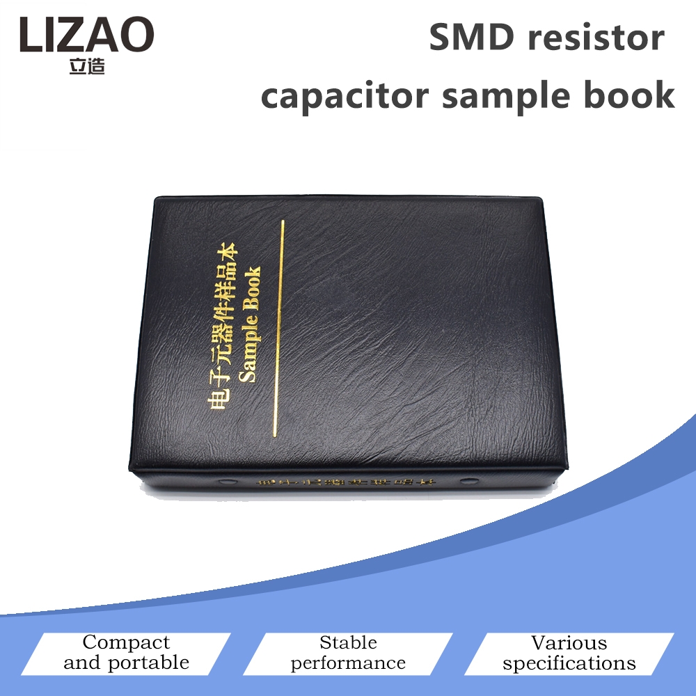 Diy Electronics Book - SMD Capacitor Resistor Sample Book Assortment