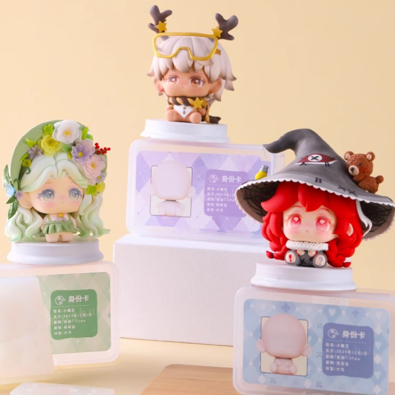 Diy Q - NEW Q Version Figure Doll Silicone