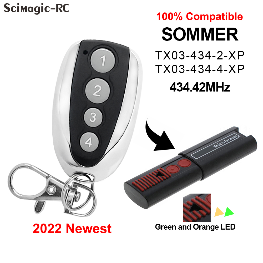 Diy Electronics Button - 100% Compatible 434MHz SOMMER Tx03 434