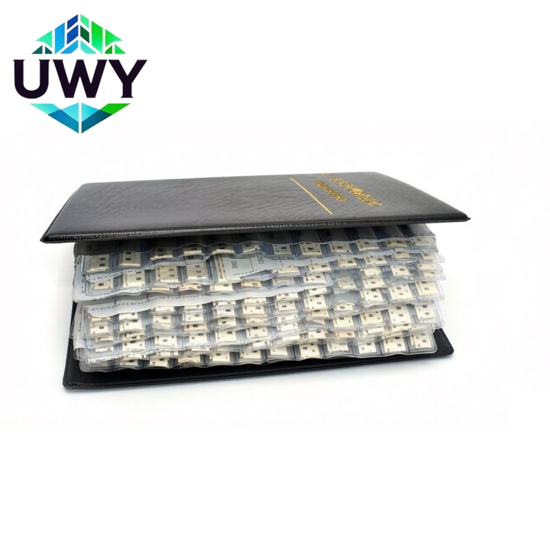 Diy Electronics Book - SMD Capacitor Resistor Sample Book Assortment