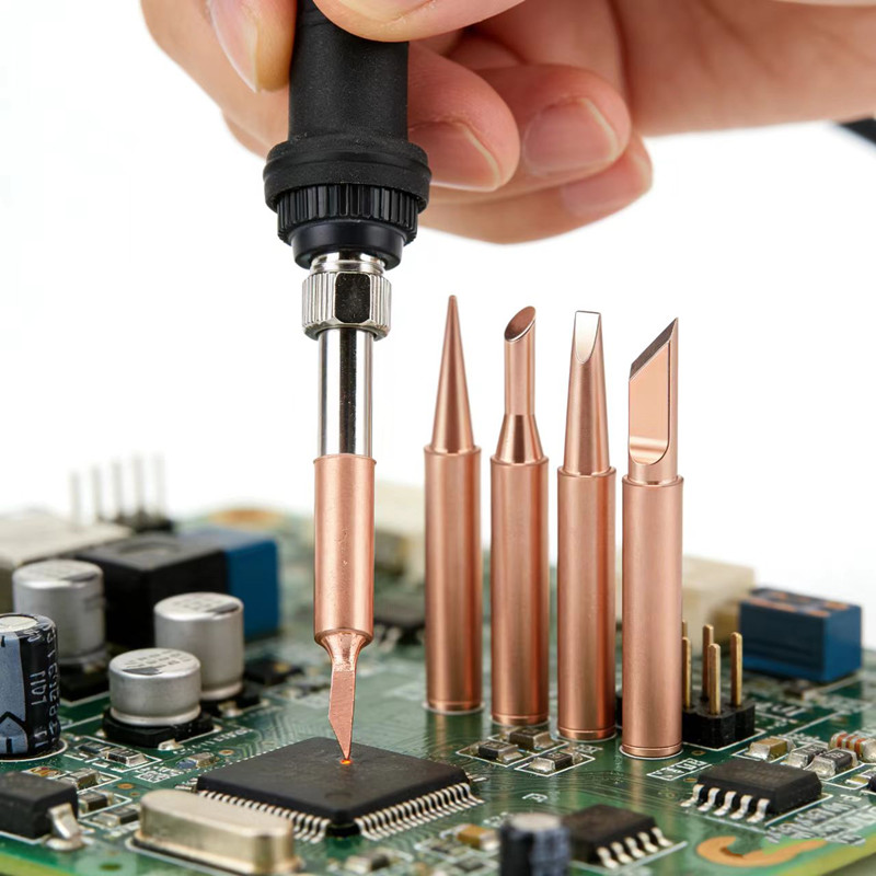 5Pcs Pure Copper Soldering Iro - Diy Electronics Bench review and price