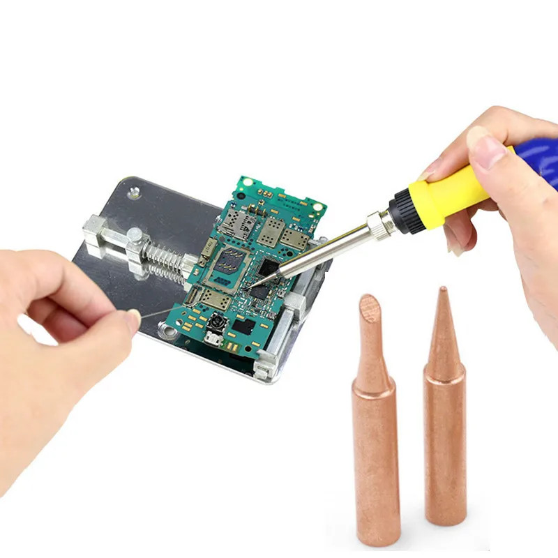 5Pcs Pure Copper Soldering Iro - Diy Electronics Bench review and price