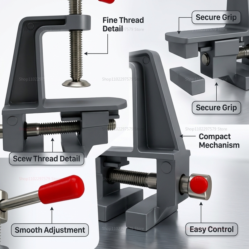 Aluminum Mini Table Bench Vice - Diy Electronics Bench review and price