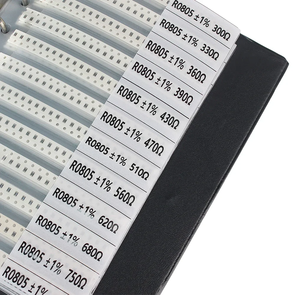 4250PCS 0805 SMD Resistor Book - Diy Electronics Book review and price