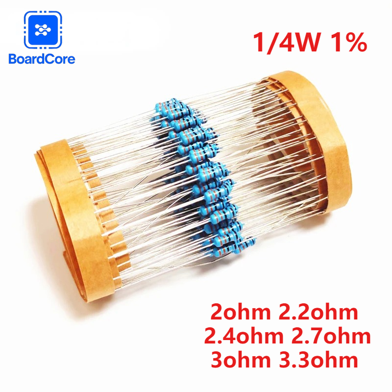 100/120PCS 1/4W 1% Metal Film  - Resistor Kit 1 4W review and price