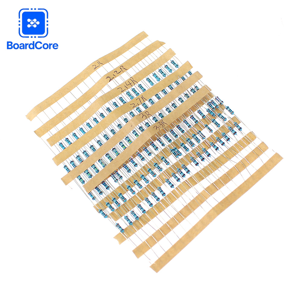 100/120PCS 1/4W 1% Metal Film  - Resistor Kit 1 4W review and price
