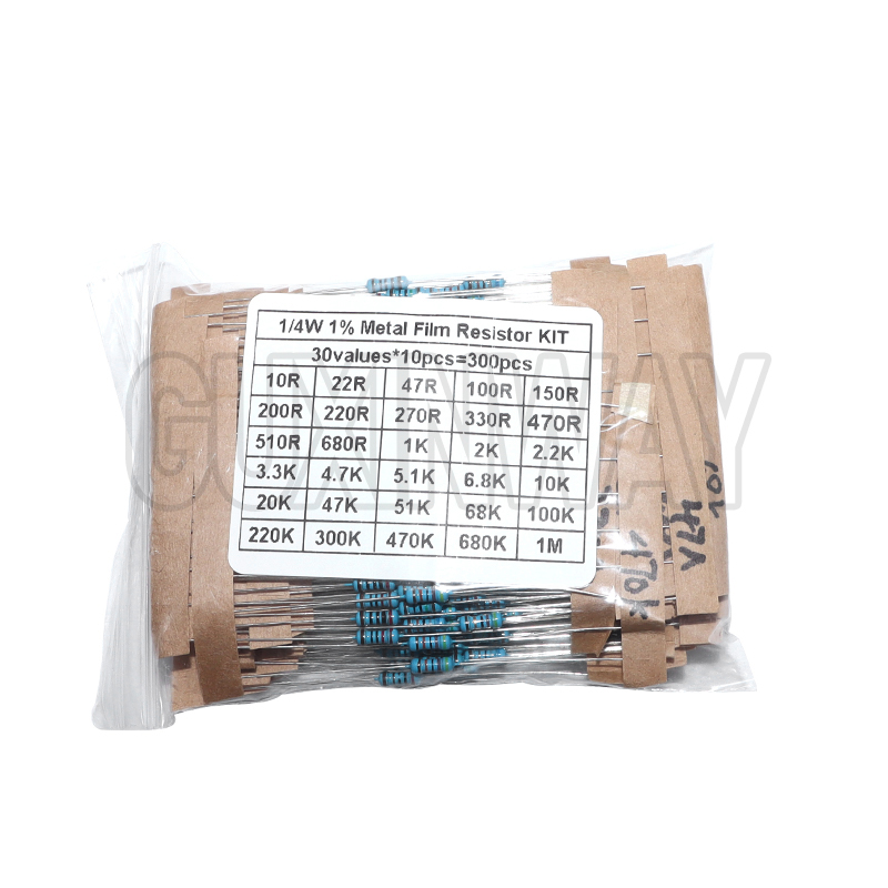 1/4W 1% Metal Film Resistor KI - Resistor Kit 1 4W review and price