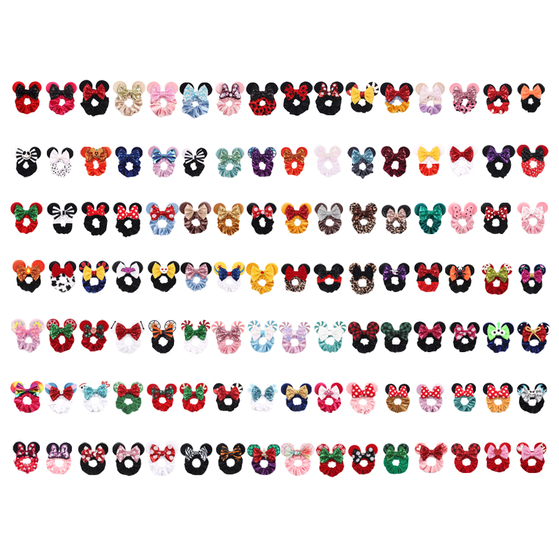 1pc Mouse Ears Hair Scrunchies - Diy Mouse Electronics review and price