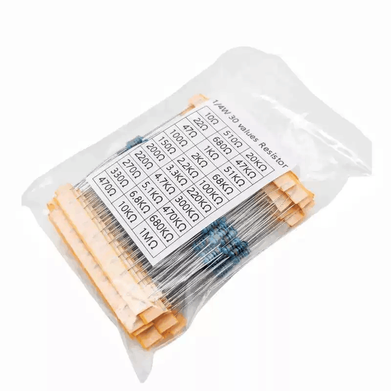 300PCS 1/4W Metal Film Resisto - Resistor Kit 1 4W review and price