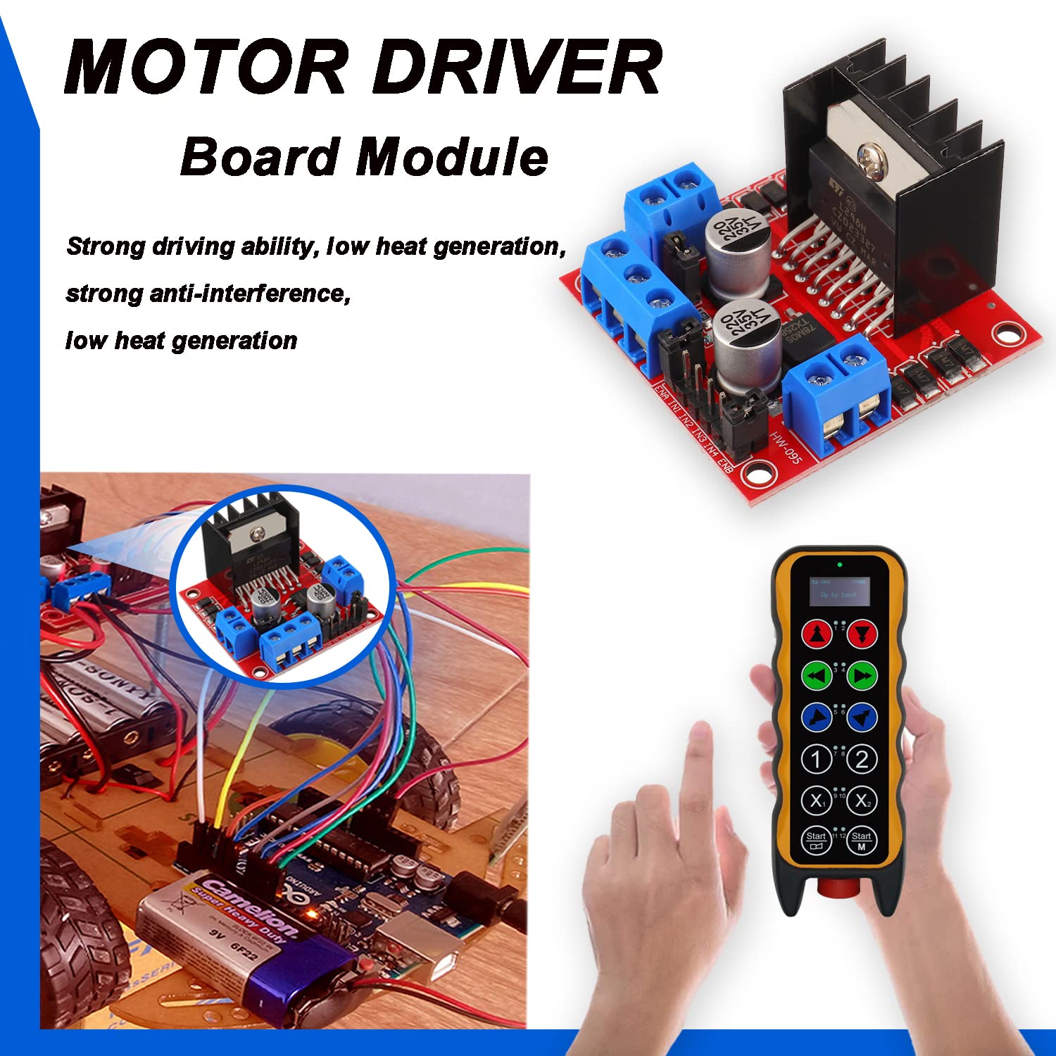 L298N Motor Drive Controller B - L298N Motor Driver review and price