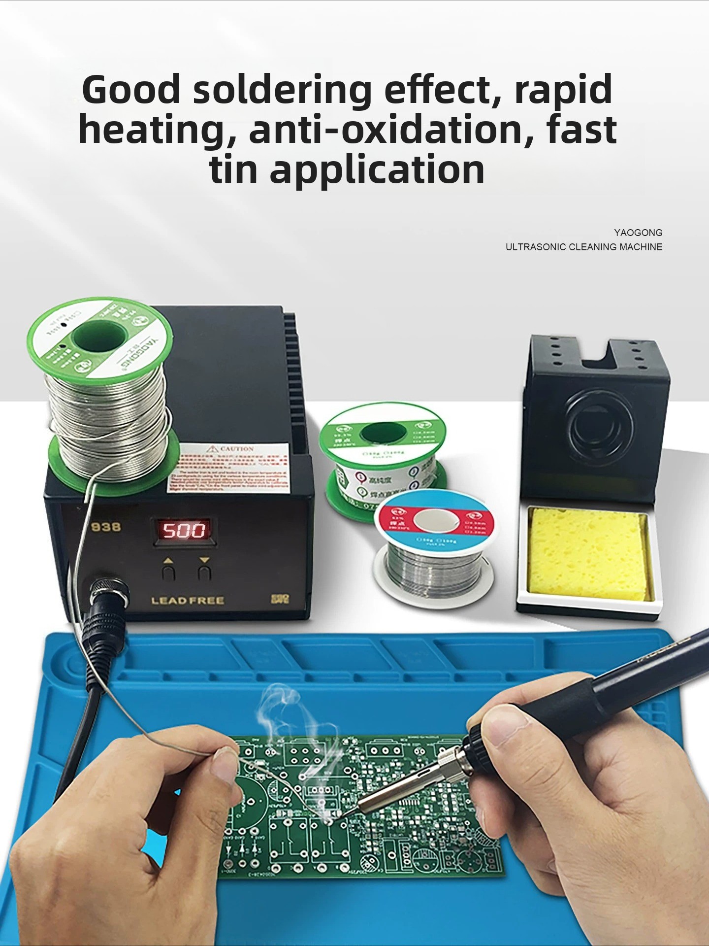 936B 60W Adjustable Temperatur - Diy Electronics Workstation review and price