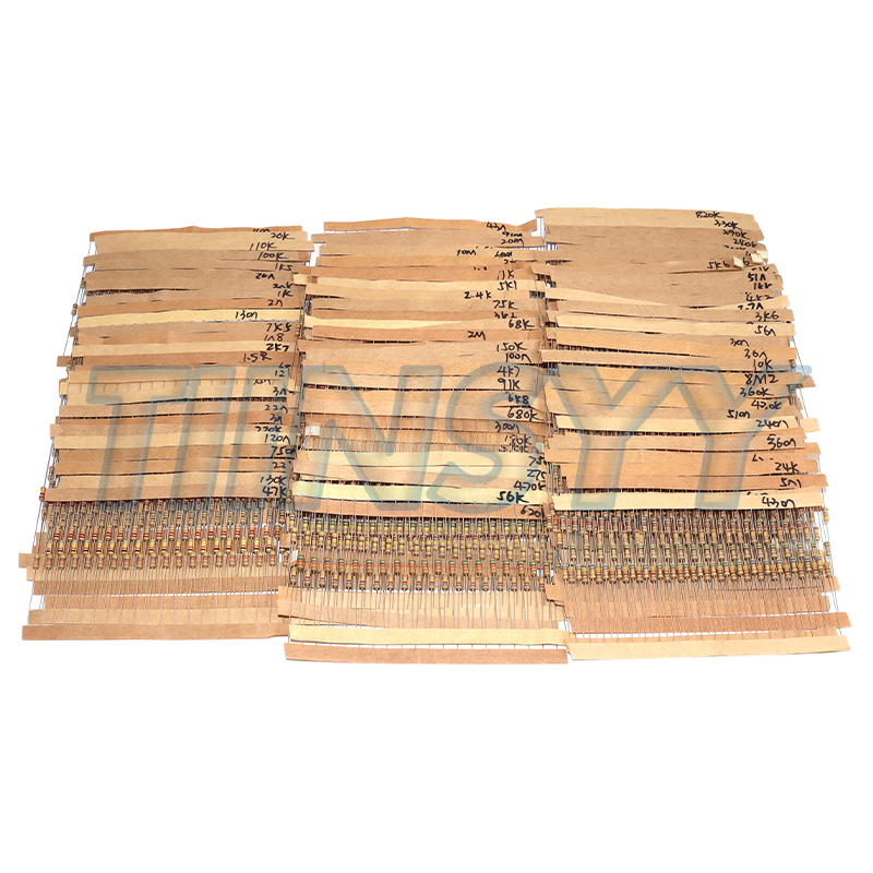 3120pcs 156 Values 1 -10M Ohm  - Resistor Kit 1 4W review and price
