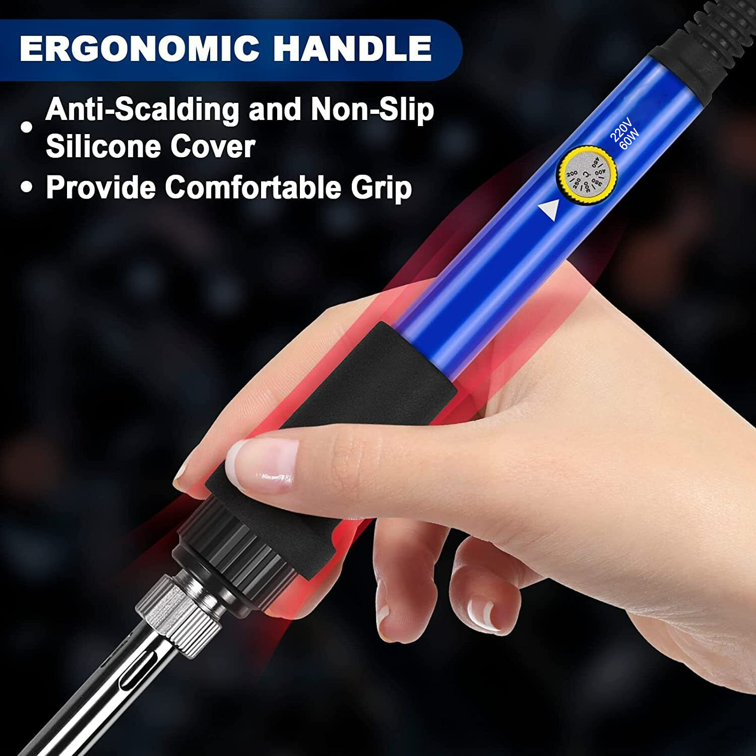 ILIBILIB 60W Soldering Iron Ki - Diy Electronics Bench review and price