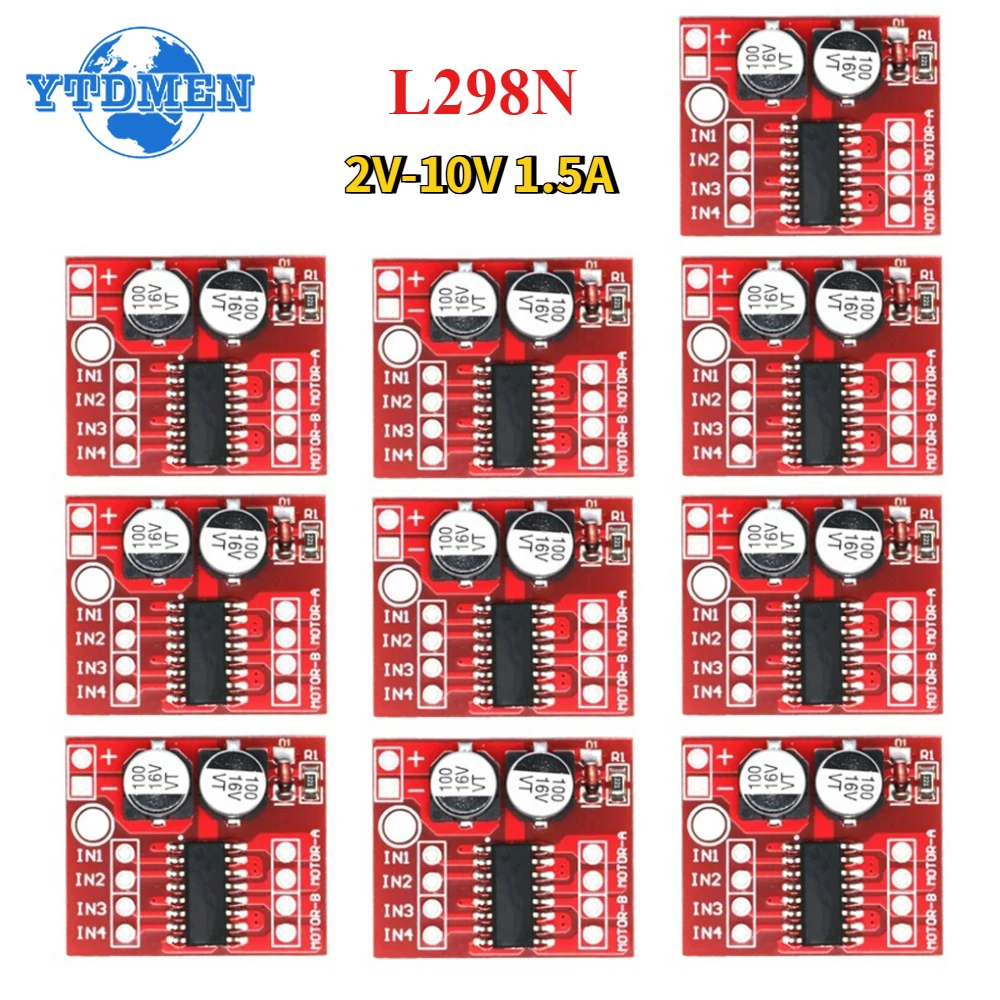 1/5/10pcs MX1508 DC Motor Driv - L298N Motor Driver review and price