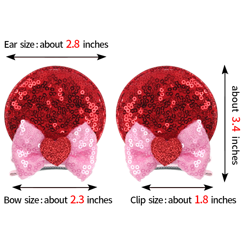 New Cartoon Mouse Ears Bow Cli - Diy Mouse Electronics review and price