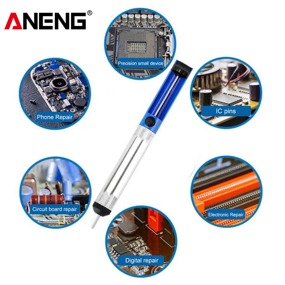 ANENG Desoldering Pump Iron De - Diy Electronics Bench review and price