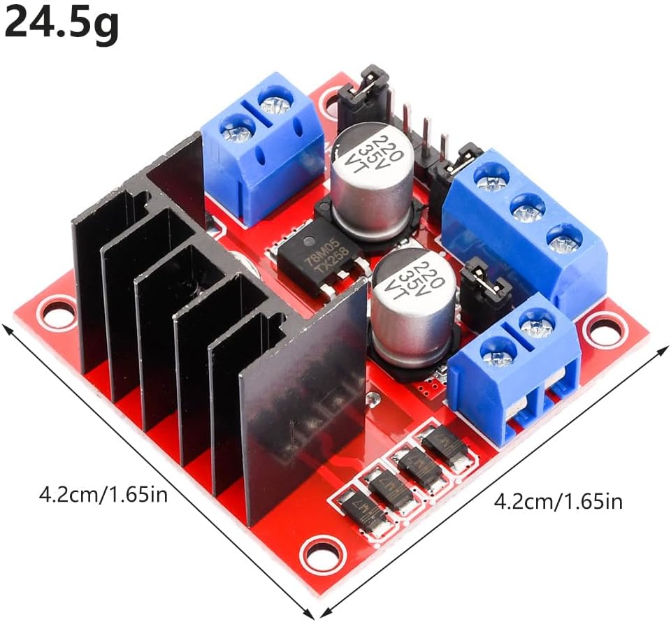 L298N driver board module L298 - L298N Motor Driver review and price
