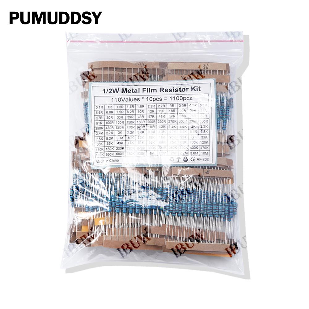 1/4W 1/2W 1W 2W 3W Resistance  - Resistor Kit 1 4W review and price