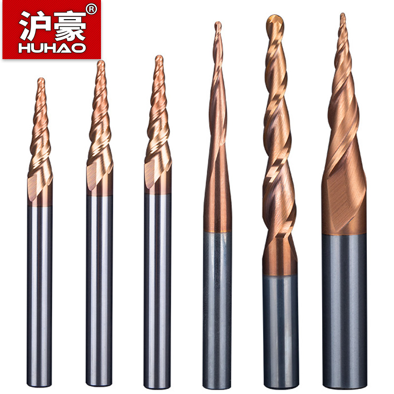 HUHAO Spiral Ball Nose Tapered - Diy Cnc Router Electronics review and price