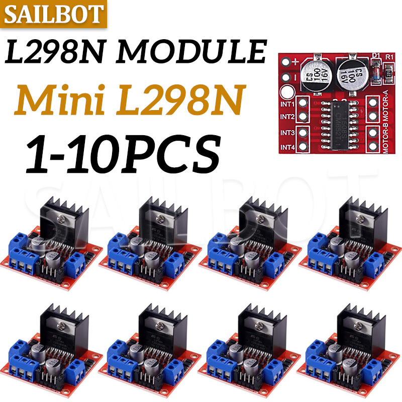 1/5/10PCS L298N DC Motor Drive - L298N Motor Driver review and price