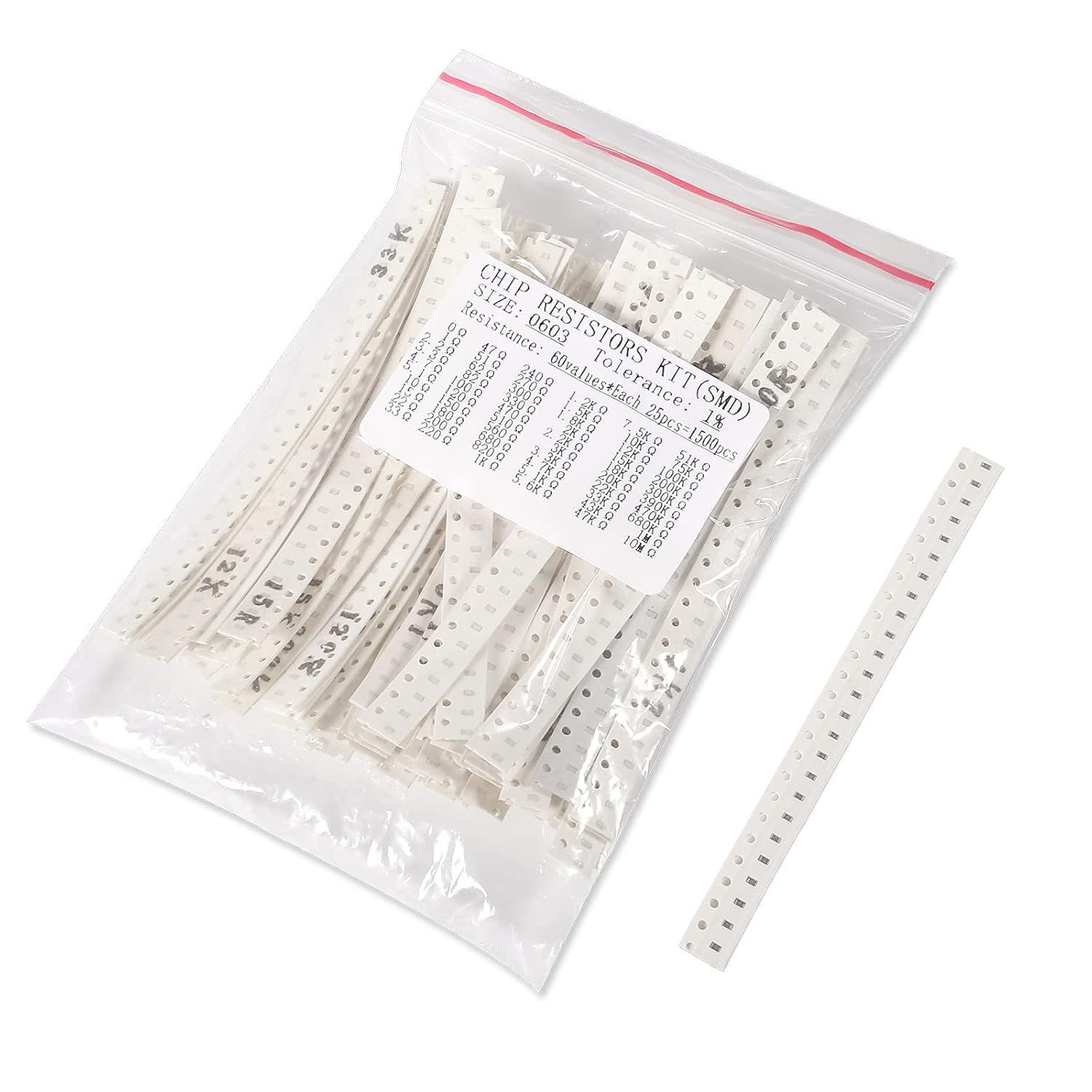 1500PCS 0603 SMD Resistor Kit, - Resistor Kit 1 4W review and price