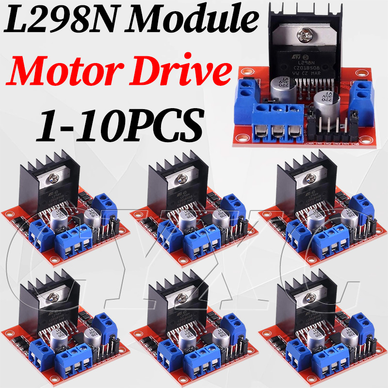 1-10PCS L298N Stepper Motor Dr - L298N Motor Driver review and price