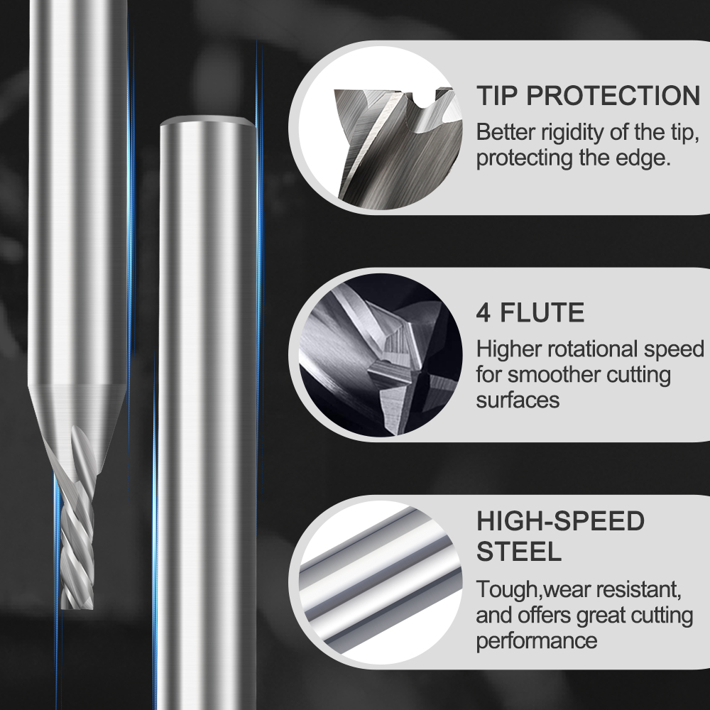 1pc Diameter Frez 2mm Endmill  - Diy Cnc Router Electronics review and price