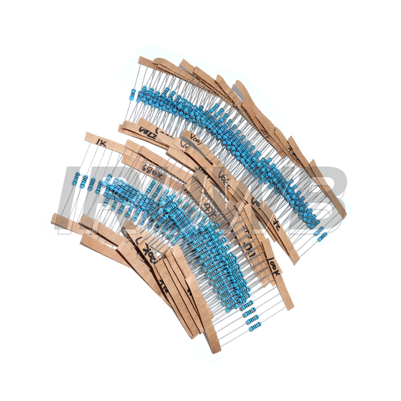 300PCS 1/4W 1/2W 1W Resistance - Resistor Kit 1 4W review and price