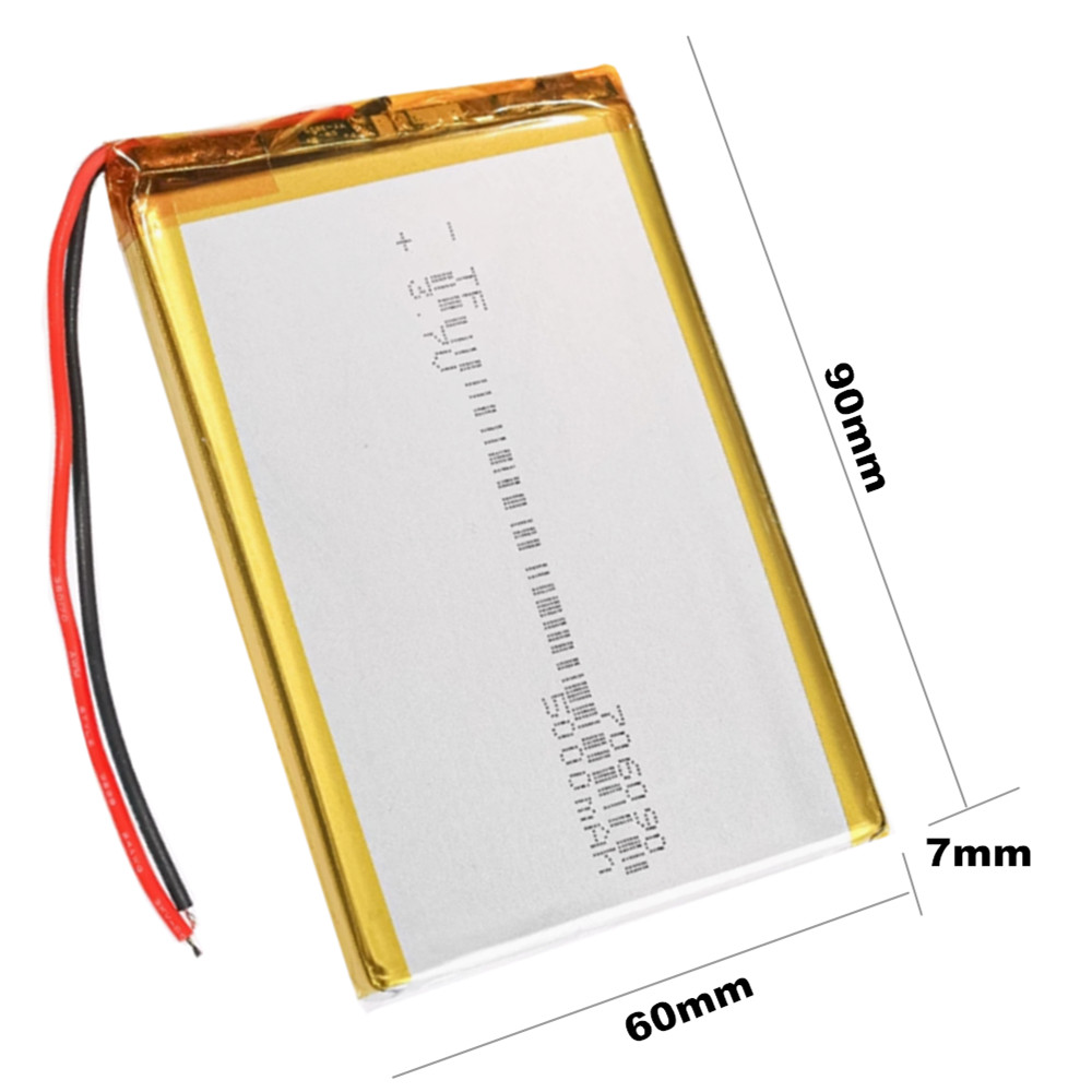 1-10pcs 3.7V 5000mAh 706090 60 - Diy Electronics Book review and price