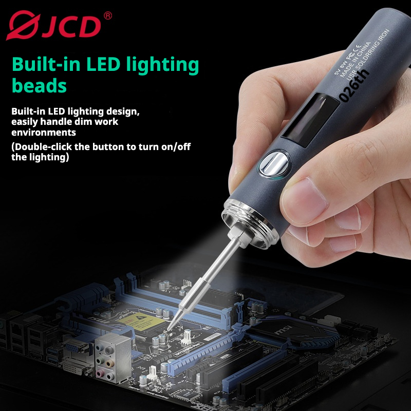 USB Type-C Soldering Iron, 5-S - Diy Electronics Bench review and price