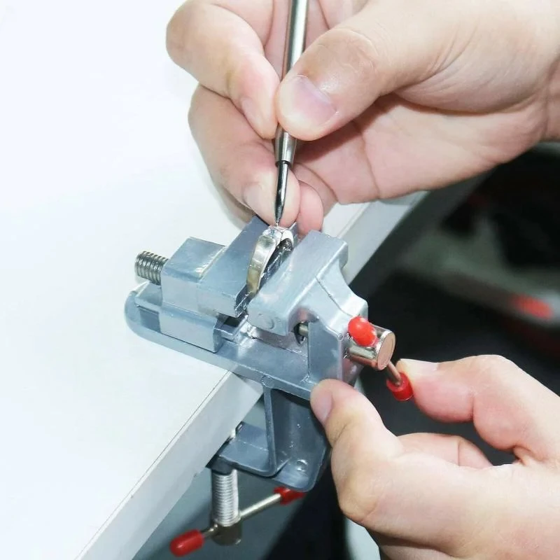 Mini Bench Vise Table Clamp Sc - Diy Electronics Bench review and price