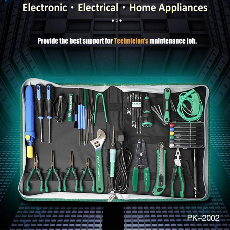 52Pcs Pro'sKit PK-2002B Home E - Diy Electronics Bench review and price
