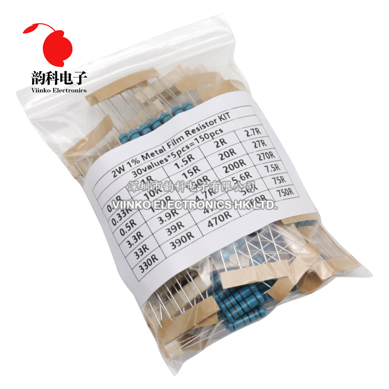 300PCS 150PCS 1/2W 1W 3W 2W Re - Resistor Kit 1 4W review and price