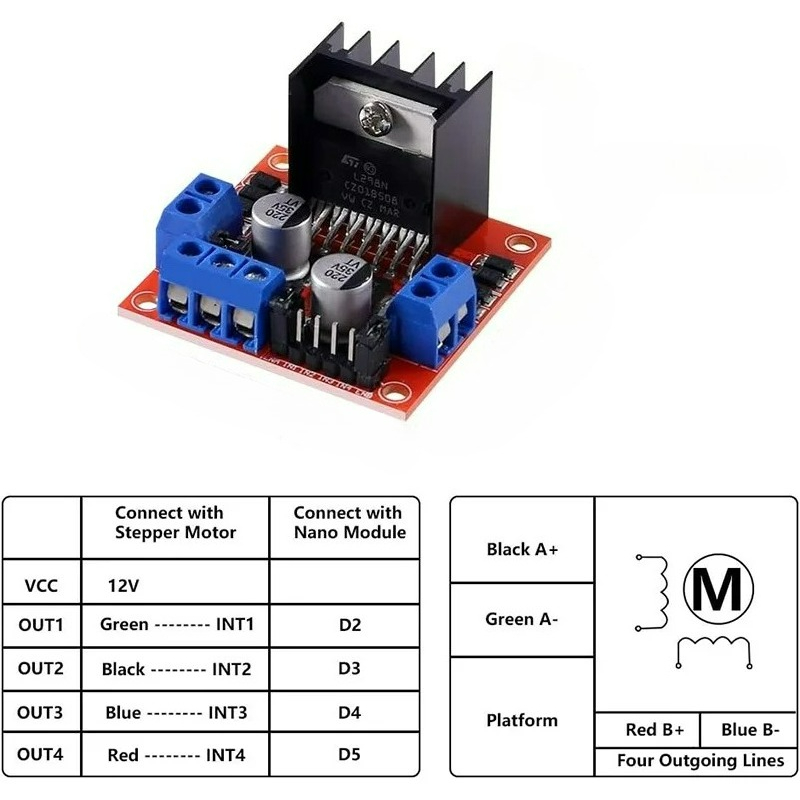 1-5pcs L298N Driver Board Modu - L298N Motor Driver review and price