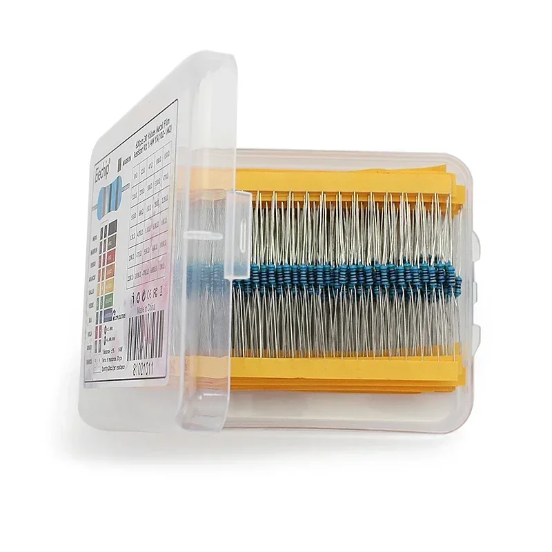 300/600PCS 30Values 1/4W Metal - Resistor Kit 1 4W review and price