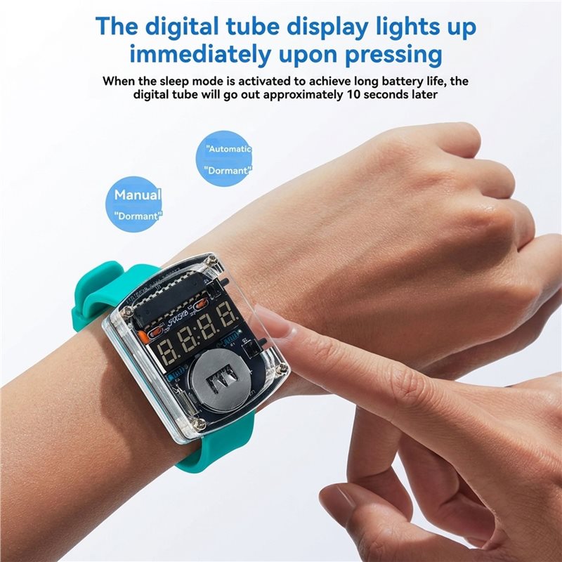 2X DIY Watch LED Watch Electro - Diy Electronics Watch review and price