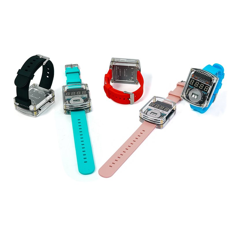 2X DIY Watch LED Watch Electro - Diy Electronics Watch review and price