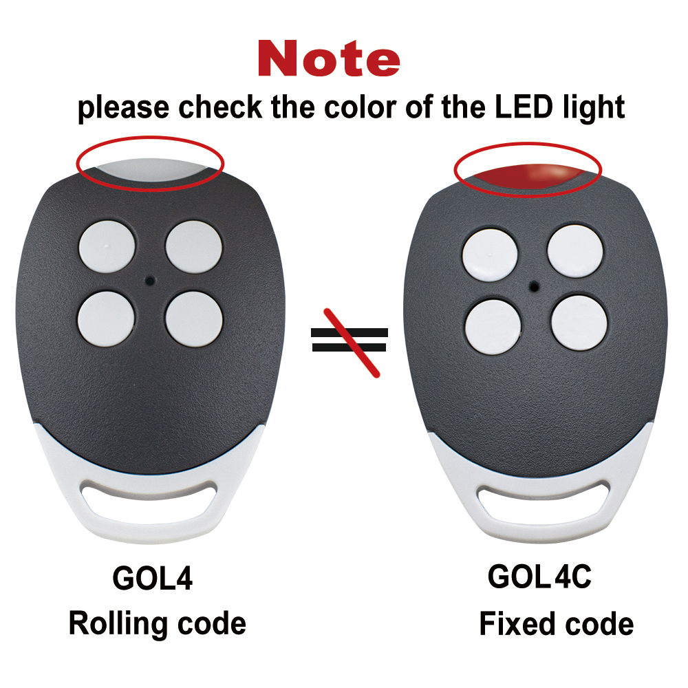 GOL4 4 Button Rolling Code 433 - Diy Electronics Button review and price