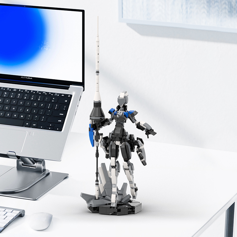 MOC Mech Female Robot Lancer V - Diy Electronics Pdf review and price