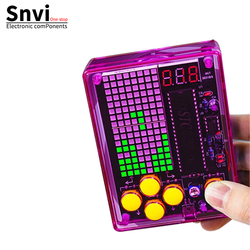 Snvi DIY Pixel Game Console Ki - Diy Electronics Game review and price
