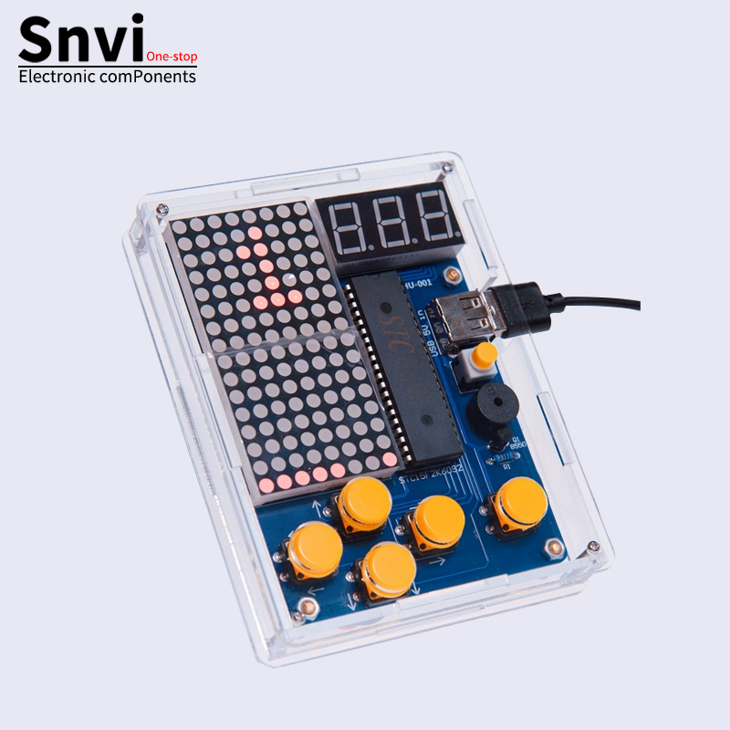 Snvi DIY Pixel Game Console Ki - Diy Electronics Game review and price