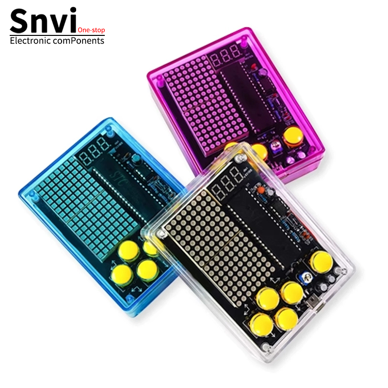 Snvi DIY Pixel Game Console Ki - Diy Electronics Game review and price