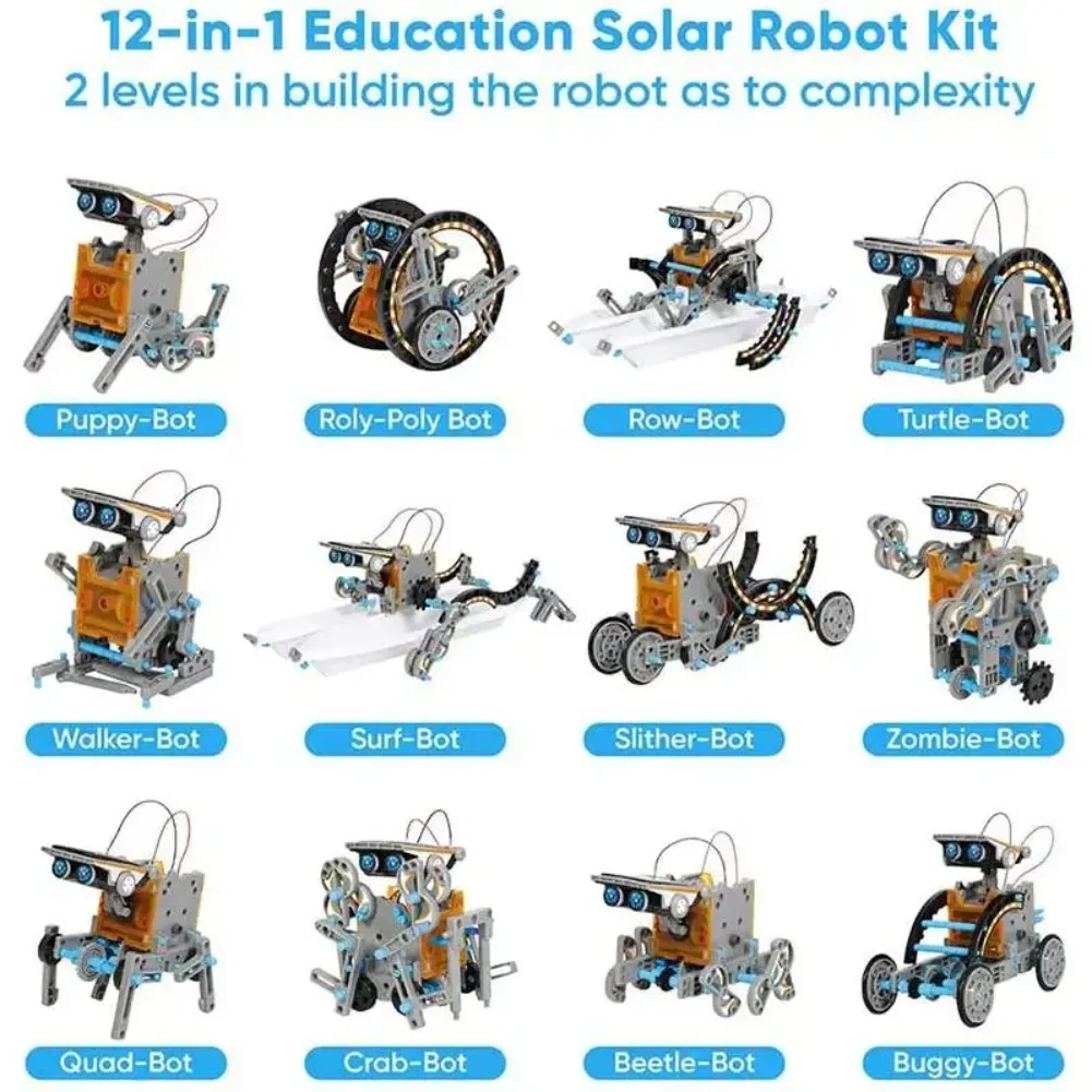 13 in 1 Solar Powered Robot Sc - Diy Electronics Game review and price